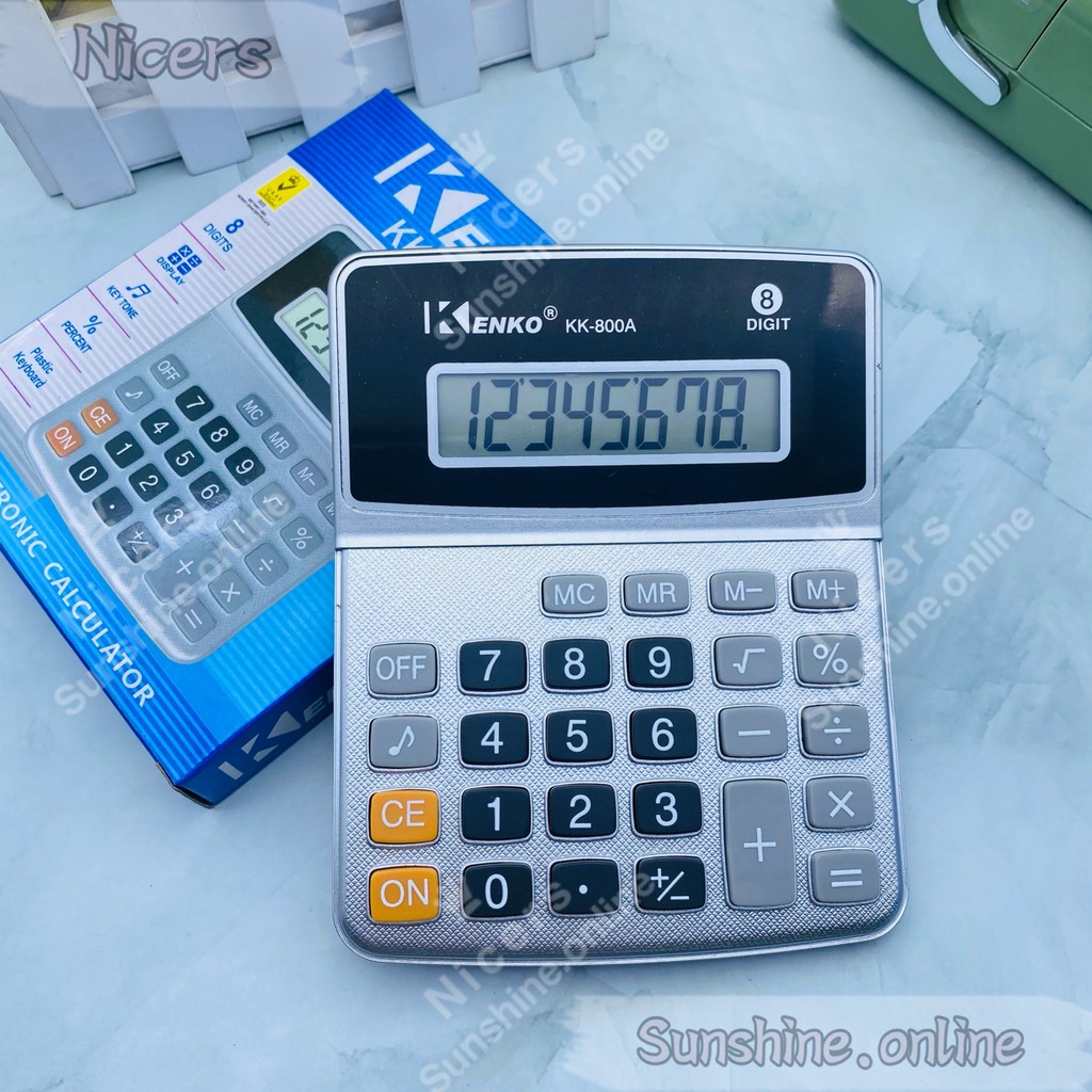 KK800A 8 Digits Electronic Calculator KENKO/Karuida Shopee Philippines