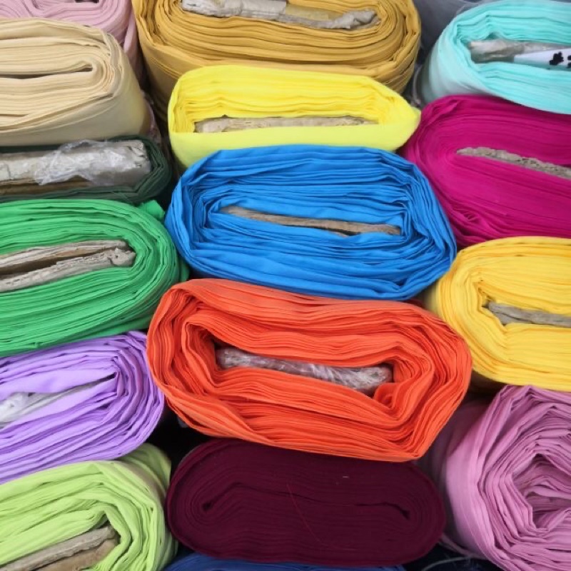 Pongee fabric Geena Silk Gina Cloth per yard 60” width | Shopee Philippines