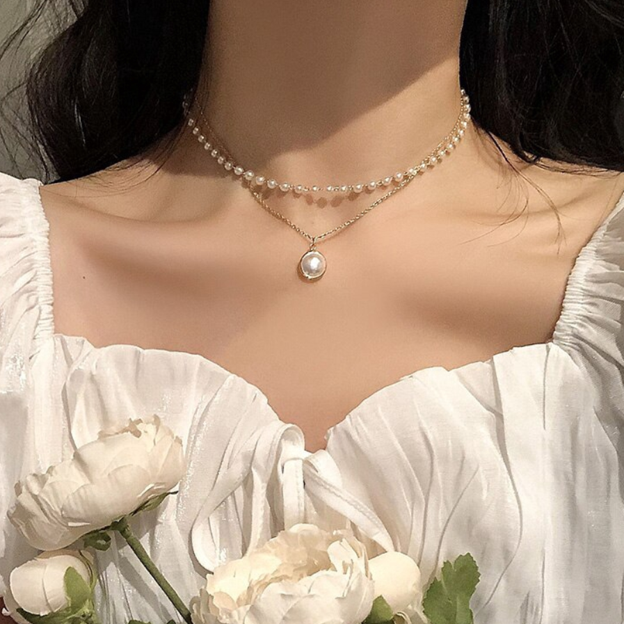 Shopee deals pearl necklace