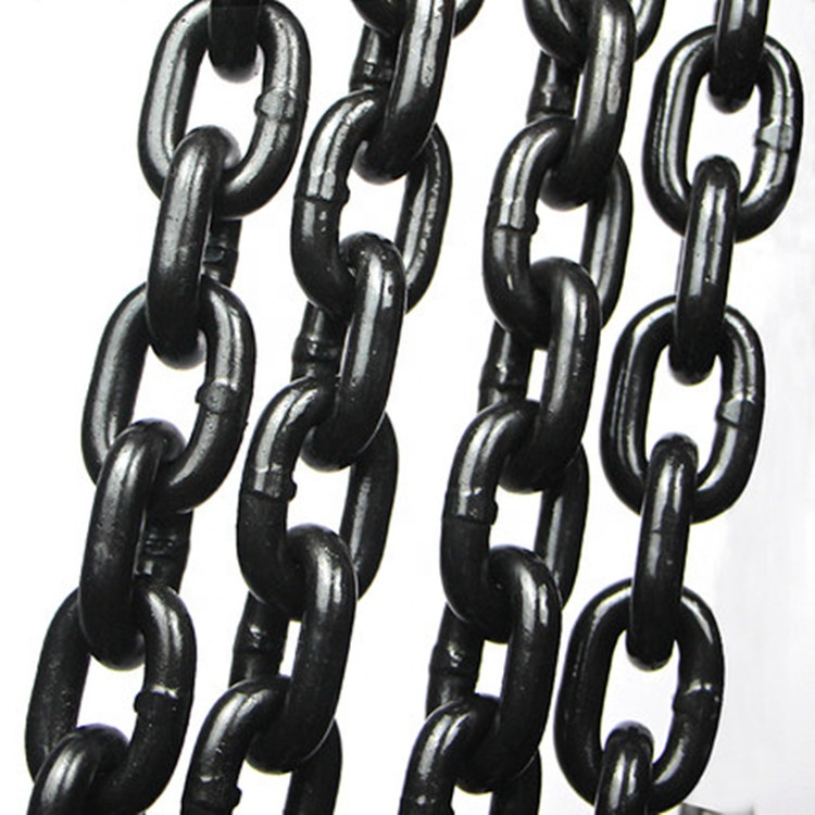 G80 Black Chain 1meter 3.2 feet 6mm-10mm High Strength Chain G80 for ...