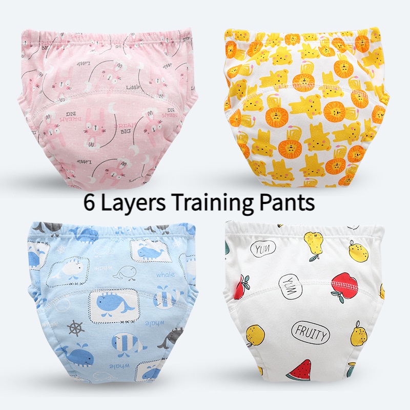 Baby Training Pants Infant Baby Diaper Pants Washable Breathable Pure 