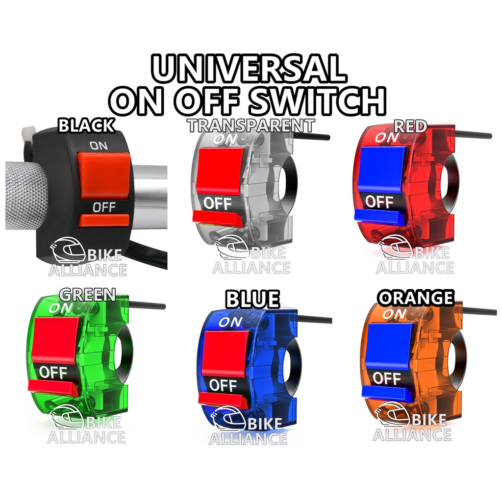 UNIVERSAL ON OFF SWITCH HANDLE BAR 7/8