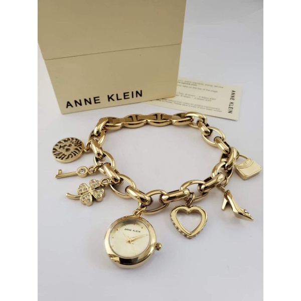 Anne klein 2024 watch with charms