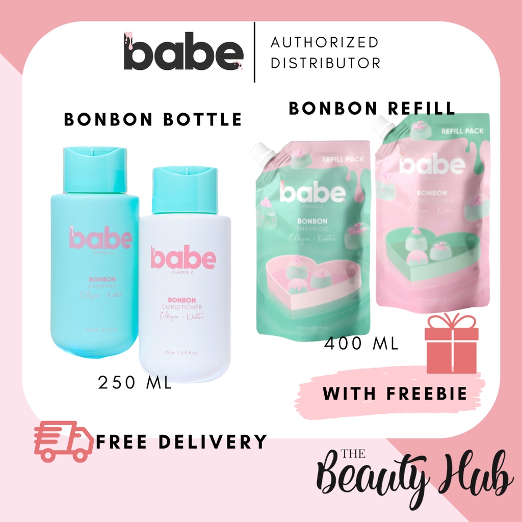 BABE FORMULA Bonbon Shampoo Conditioner COLLAGEN WITH KERATIN | Shopee ...