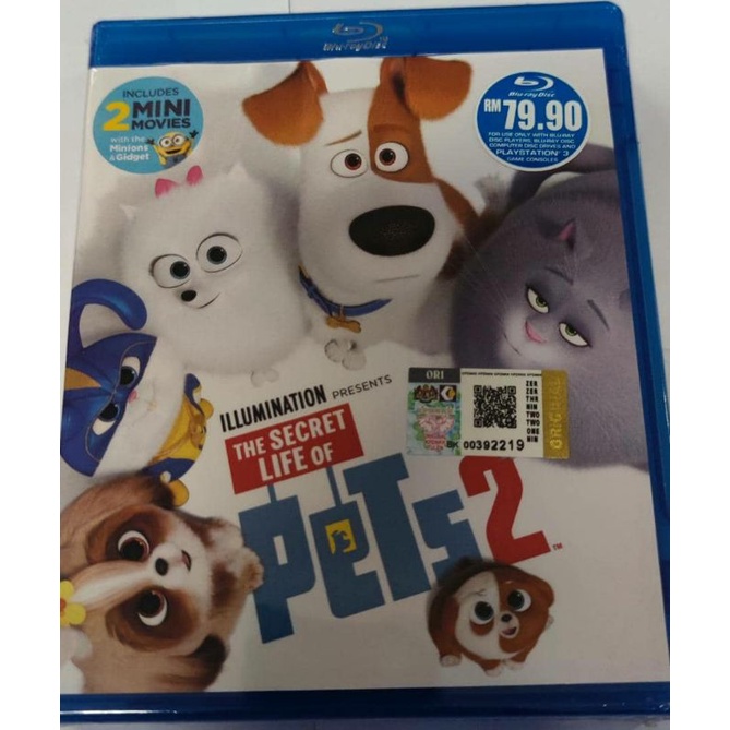 THE SECRET LIFE OF PETS 2 BLURAY | Shopee Philippines