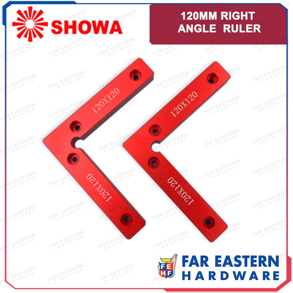 SHOWA 120mm Right Angle Ruler 1PAIR | Shopee Philippines