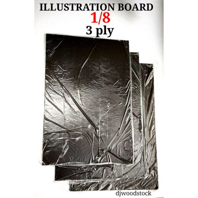 Illustration Board (Unbranded) 1/8 size (10x15 inch) - Supplies 24