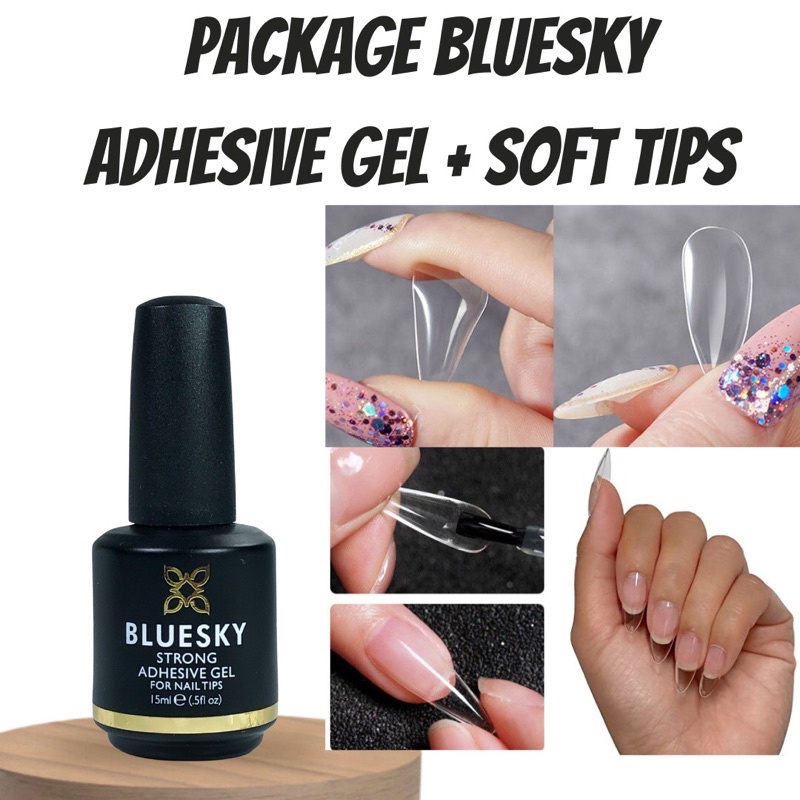 Soft TIPS FOR STILETTO EXTENSION (Fake Nail Connection) | Shopee ...