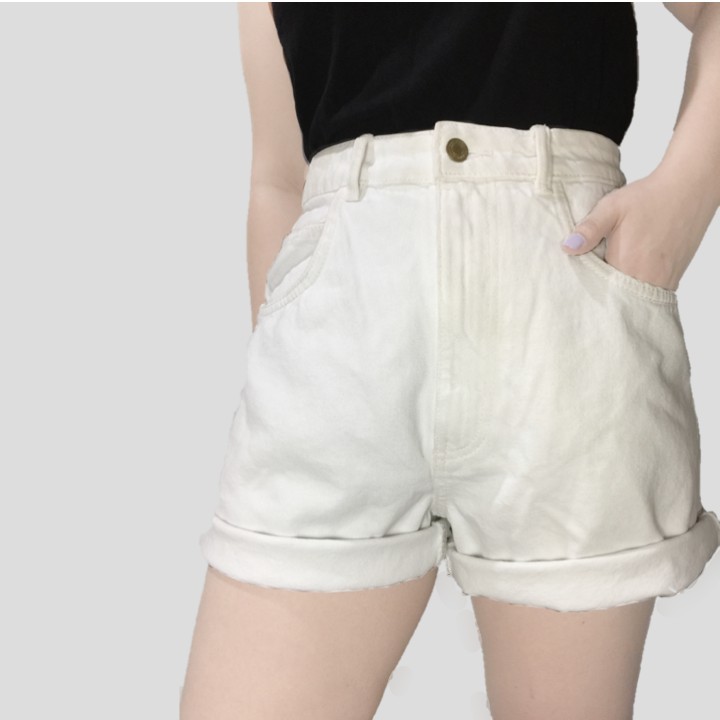 Mom sales shorts zara