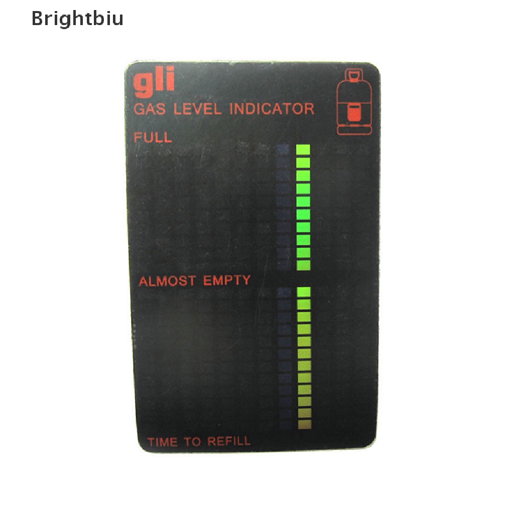 (Brightbiu) Gas Thermometer Propane Butane LPG Fuel Gas Tank Level