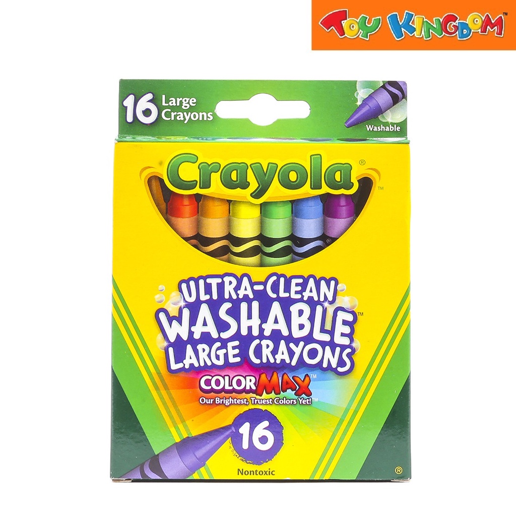 Crayola Ultra-Clean Washable Large Crayons