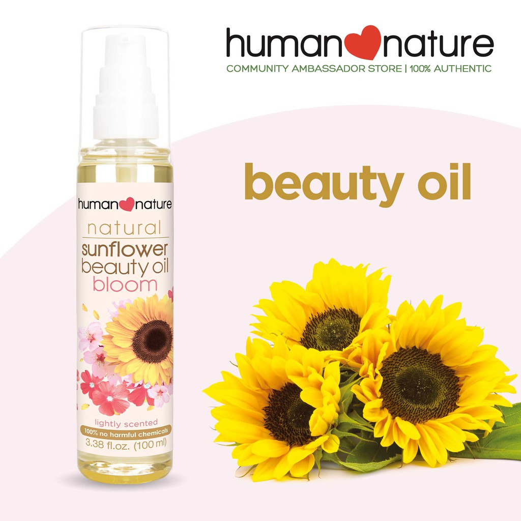 Human nature sunflower deals oil