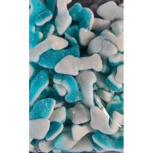 1 Kg Gummy Dolphin Yummy Cute Gummy Candy Dolphin Blue Whale | Shopee ...