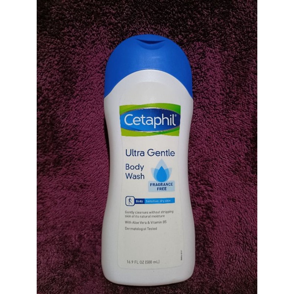 Cetaphil Body Wash Ultra Gentle Fragrance Free 500ml Shopee Philippines