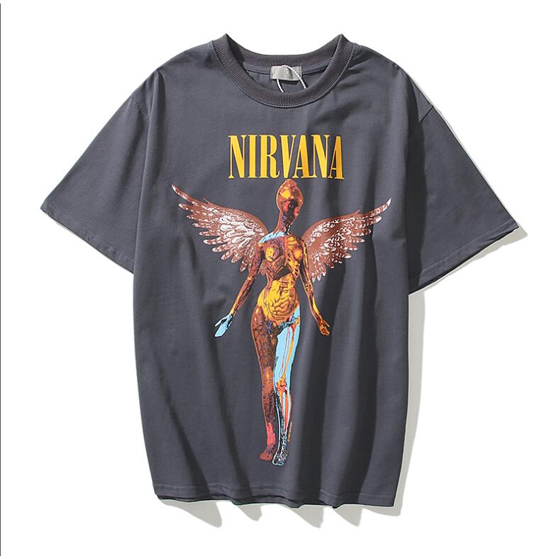 Nirvana t cheap shirt angel