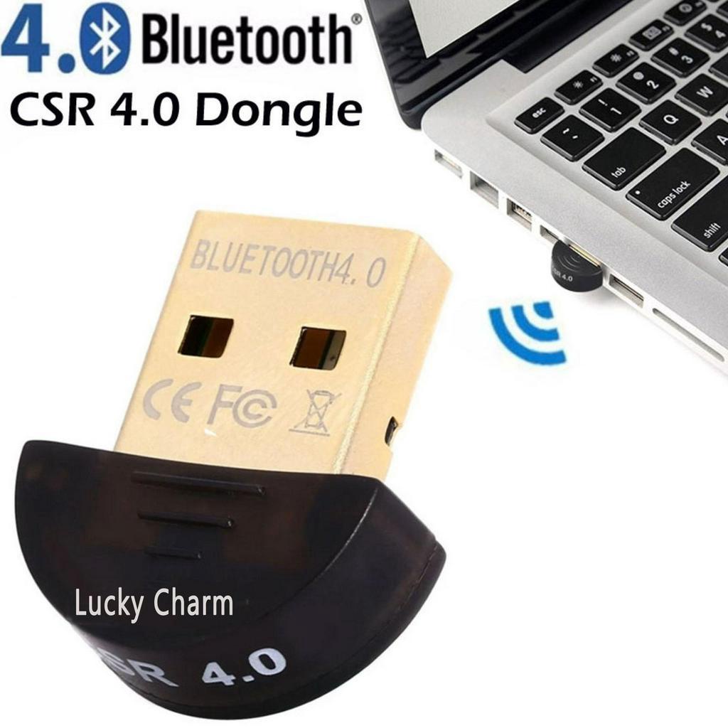 Mini USB CSR 4.0 Bluetooth Adaptor Dual Mode Wireless Dongle | Shopee ...