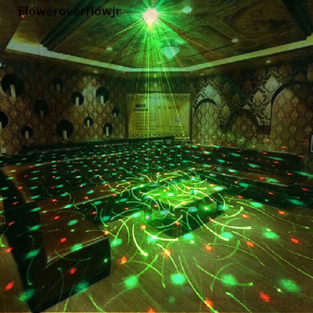 FOFR 60 Pattern Laser Projector Stage Light LED RGB Party KTV Club DJ ...