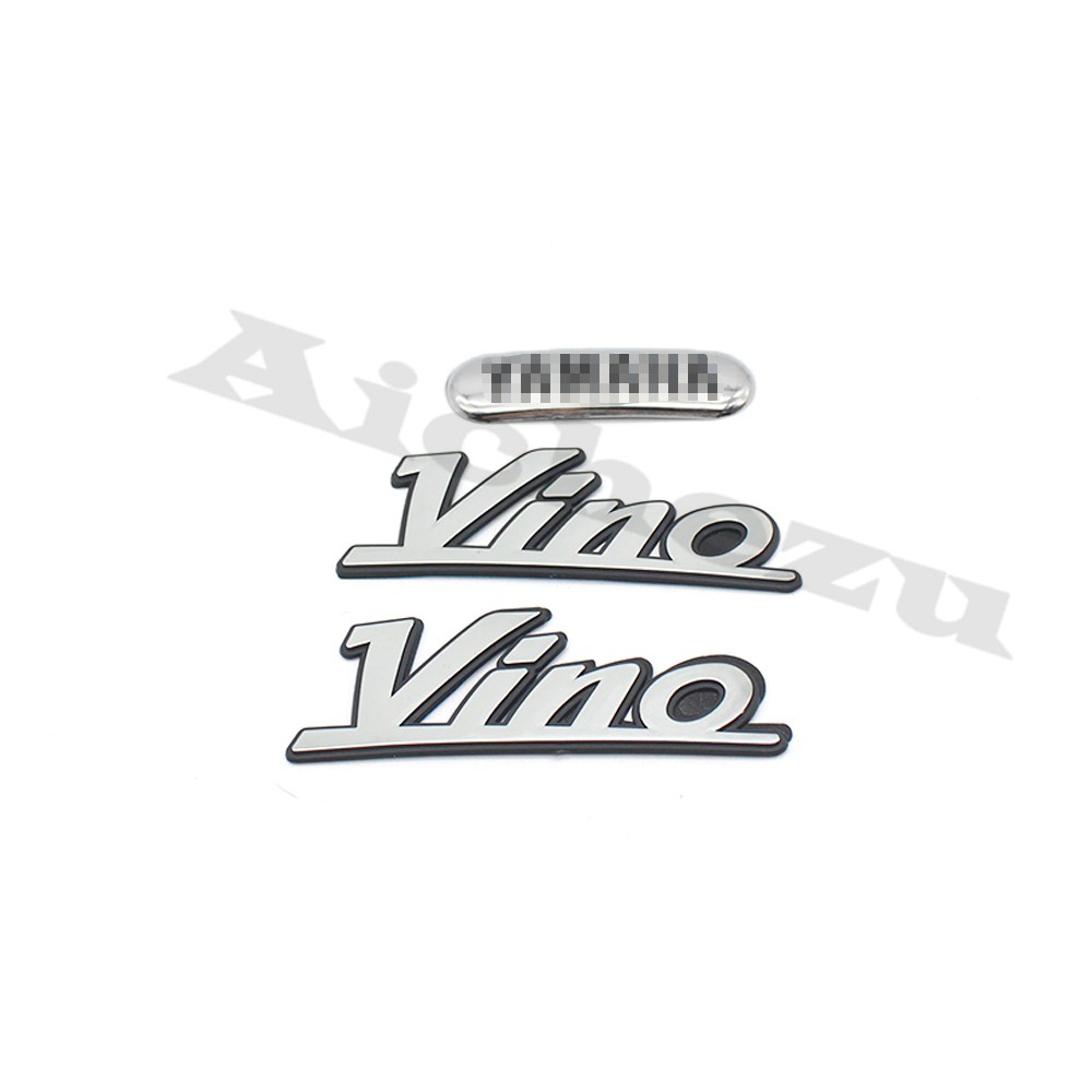 Motorcycle Scooter Body Fairing Decal Plating Stereo Logo sticker Body ...