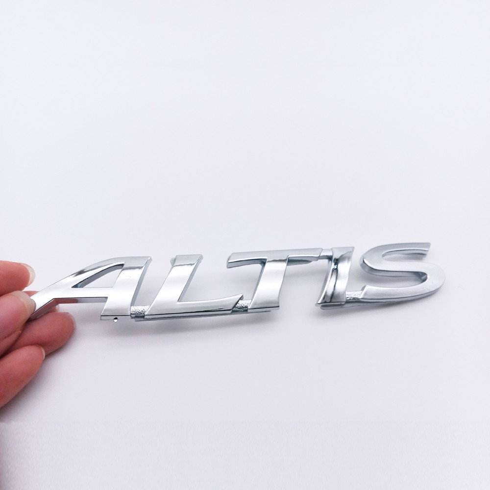 1 x ABS ALTISLetter Logo Car Auto Rear Trunk Emblem Badge Sticker Decal ...