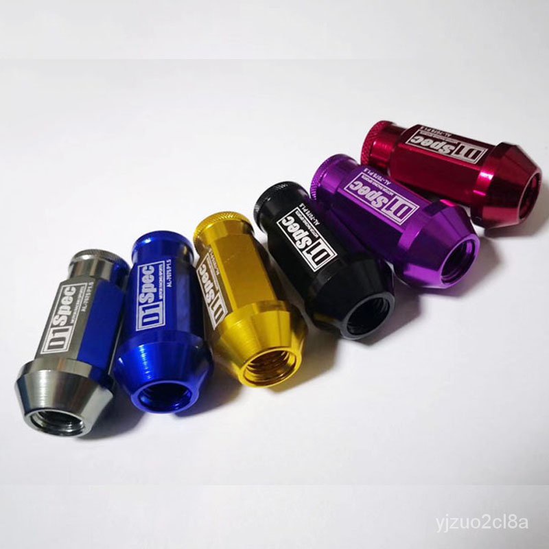 20Pcs D1 Spec Universal Racing Wheel Lug Nuts Aluminum 50mm 40mm JDM