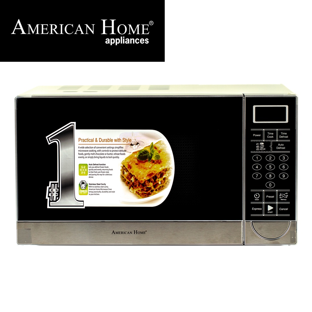American Home AMWESSC25L Digital Microwave Oven 25L Shopee Philippines
