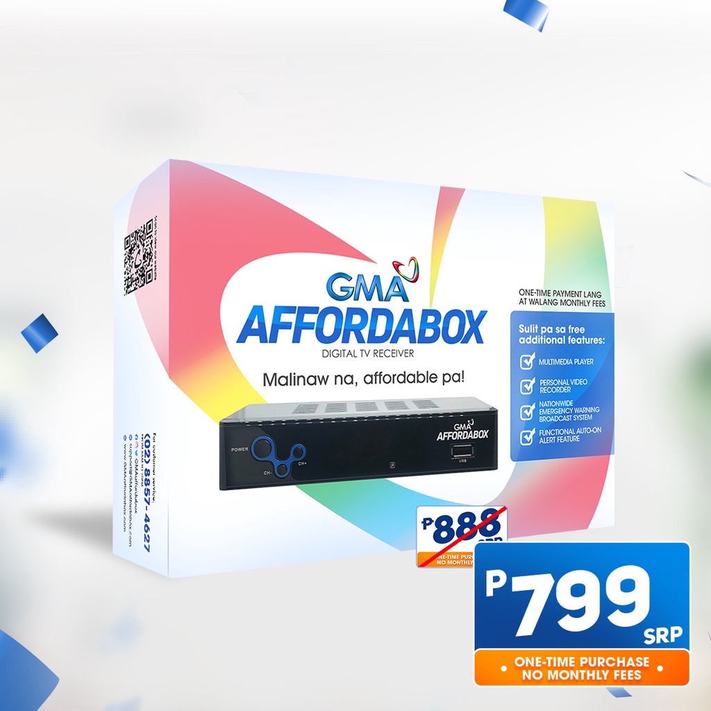 GMA Affordabox Digital TV Receiver Shopee Philippines