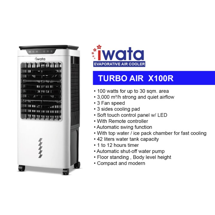 Iwata air store cooler x100r