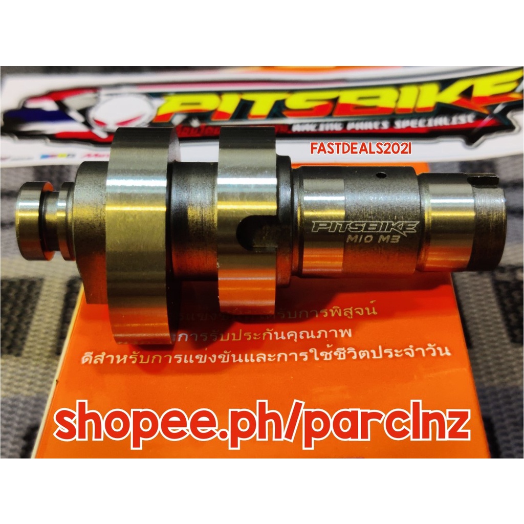 Pitsbike M3 Camshaft Mio i125 Souli 125 Stage 1 4.5mm Shopee Philippines