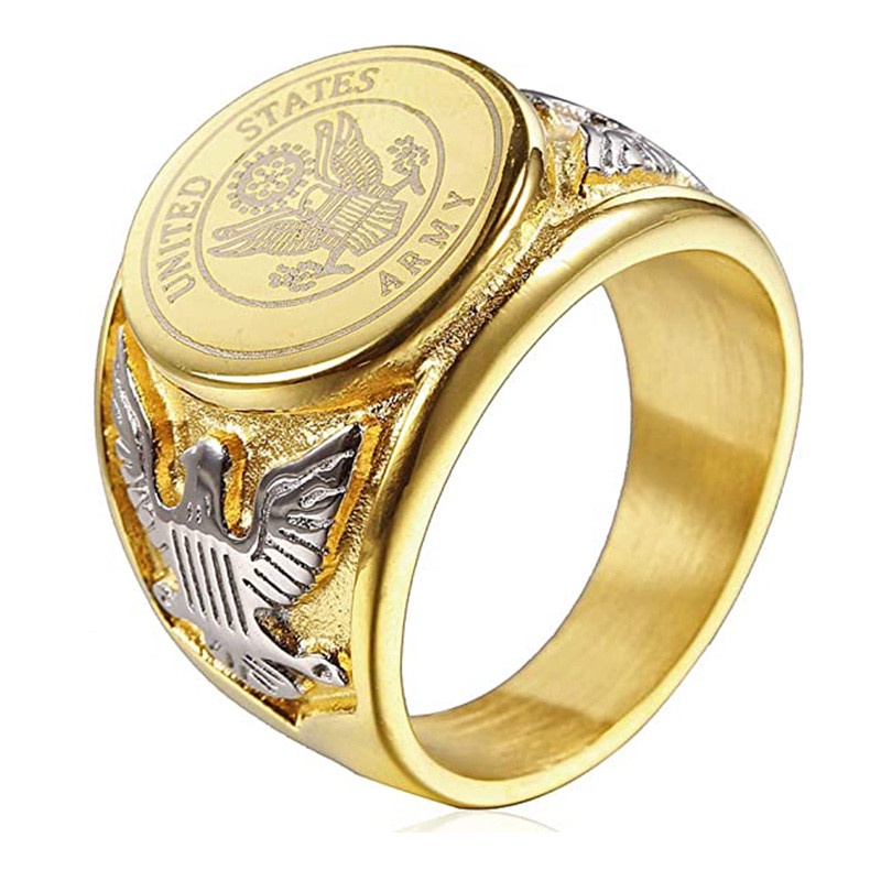 Vintage army rings sales