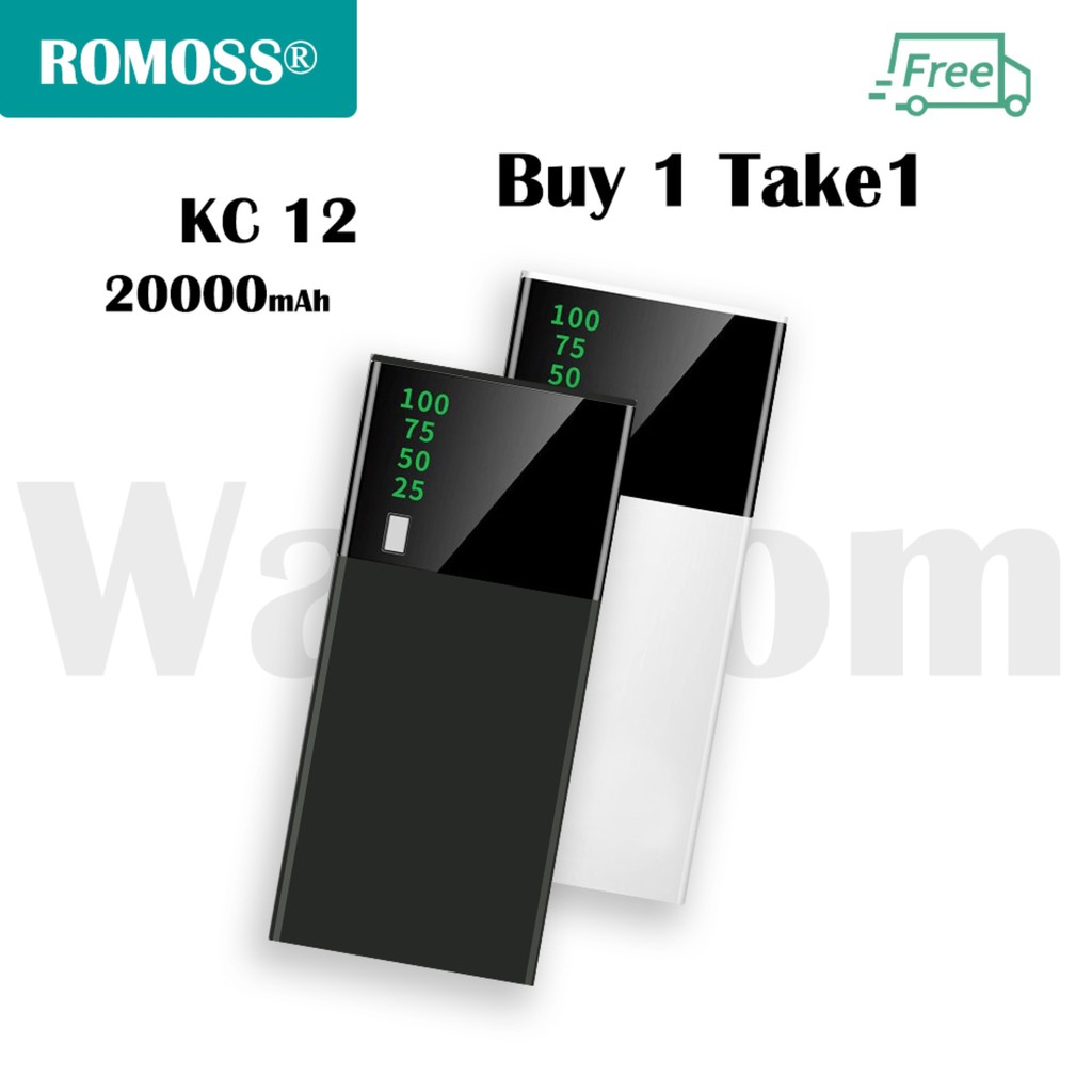 buy take Romoss kc12 20000mAh Mini Portable Charger Power bank
