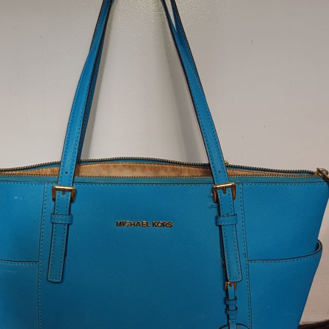 Michael kors blue clearance bag