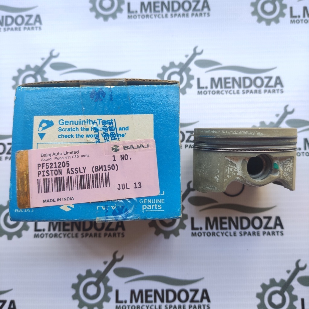 Boxer CT 150 Piston Kit Assembly Genuine PF521205 | Shopee Philippines
