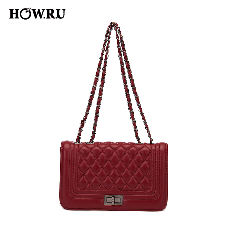 HOW.R.U Noble Luxurious Koreanversion Woman Shoulder Bag Popular ...