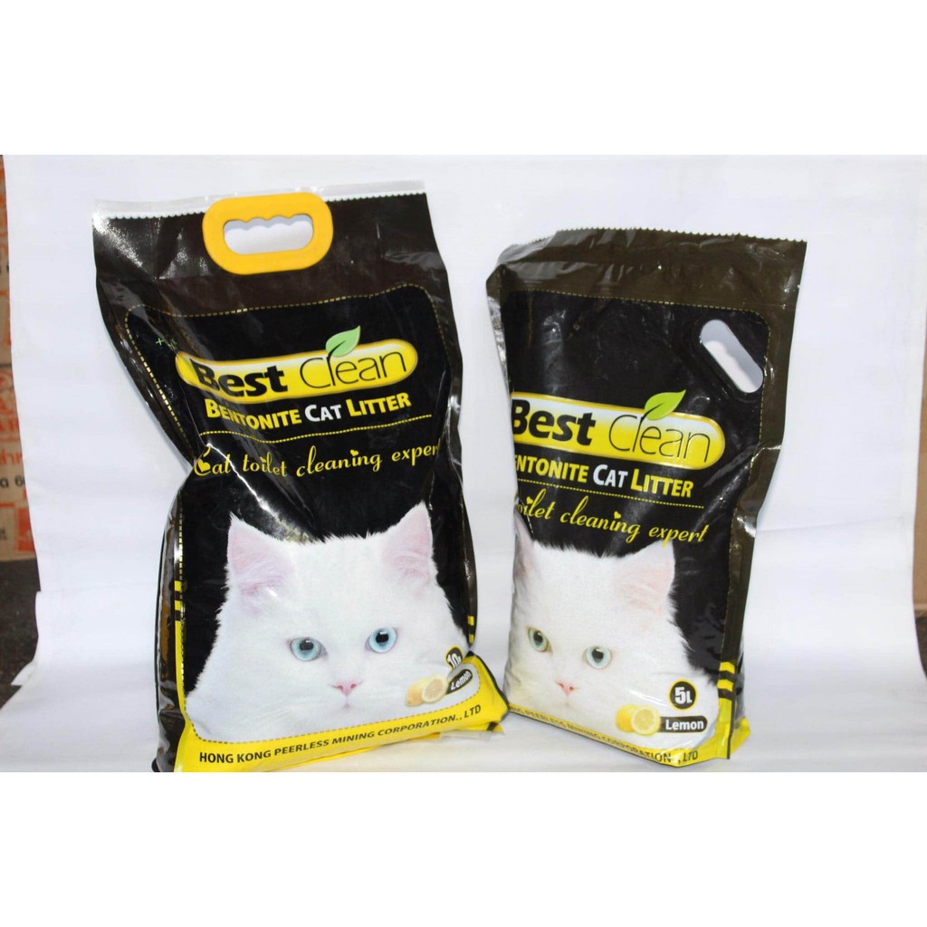 Best Clean Bentonite Cat Litter Sand10li | Shopee Philippines