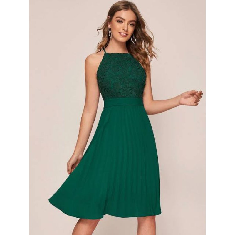 Shein dress outlet green