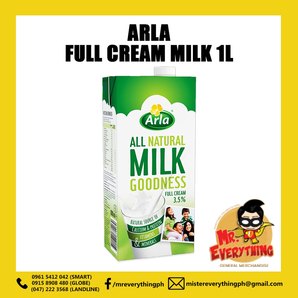 Arla Full Cream Milk 1L Shopee Philippines