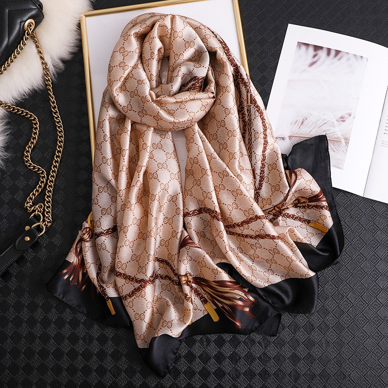 Luxury Brand New Summer Women Silk Scarf Lady Scarves Shawls