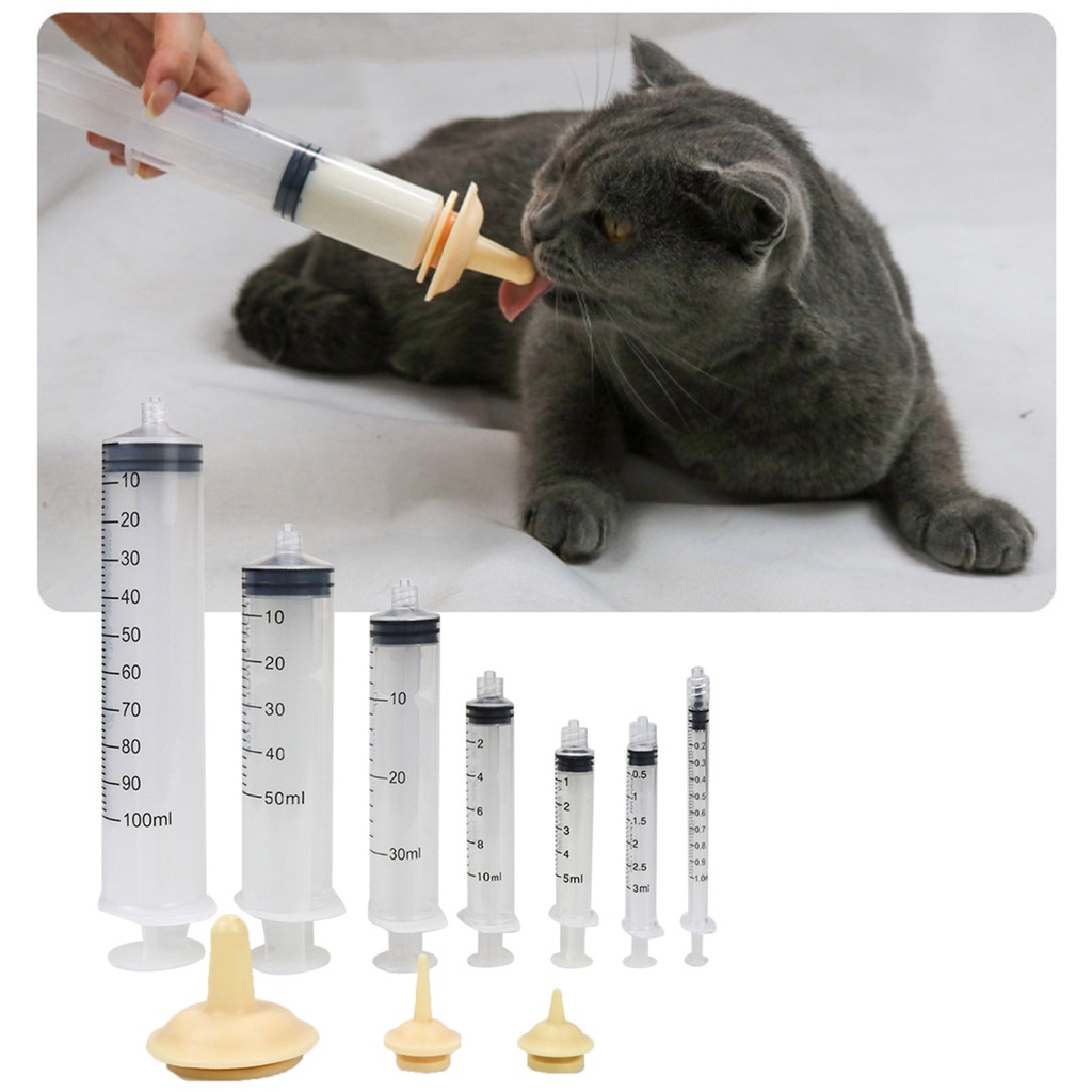 Pet Syringe Syringe for Liquid Nursing Puppies Kittens Pet Pill Shooter