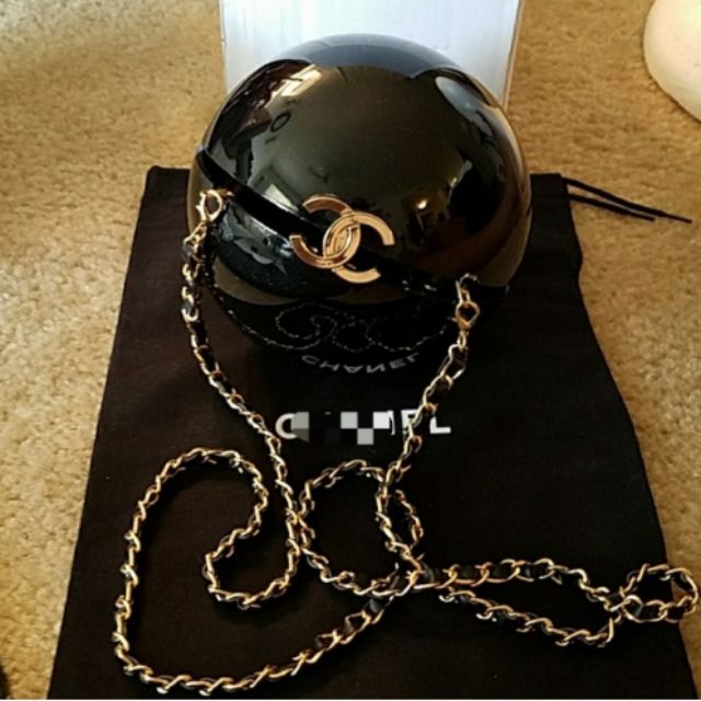 Chanel pearl ball bag