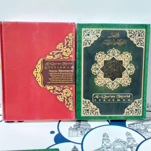 Al Quran Translation Tajwid Size A5 Standard Hardcover Diponegoro