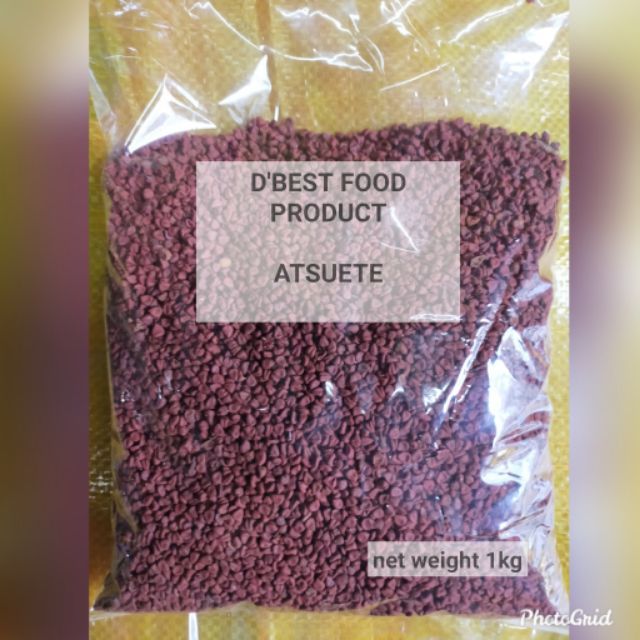 1 kg atsuete seed ( atchuete anato seeds ) annato for sale | Shopee ...