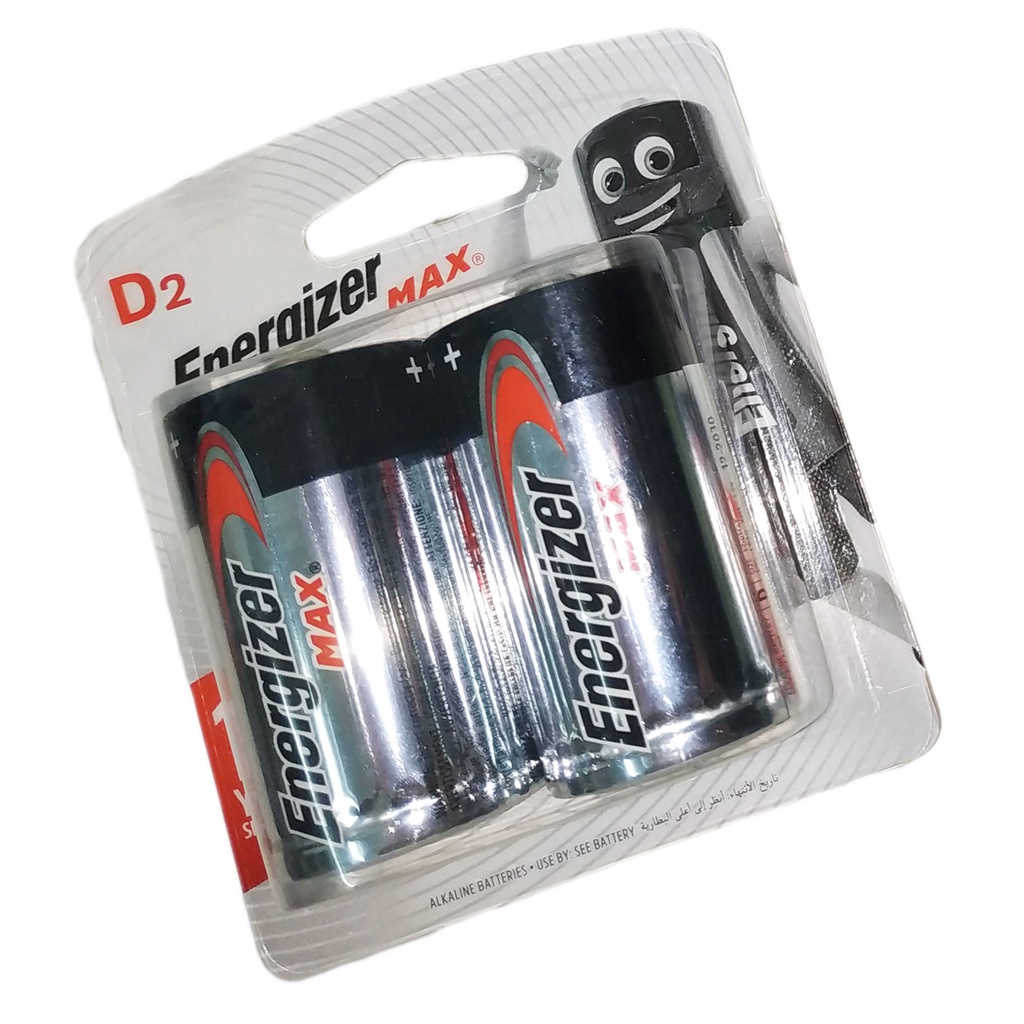 ORIGINAL ENERGIZER BATTERY SIZE D ( SET OF 2 PIECES ) Shopee Philippines