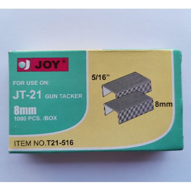 Joy Gun Tacker Staple Wire for JT21 (8mm) Shopee Philippines