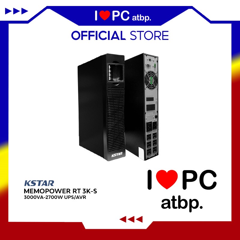 KStar On-line UPS 3000VA-2700W Uninterruptible Power Supply, MP RT 3k S ...