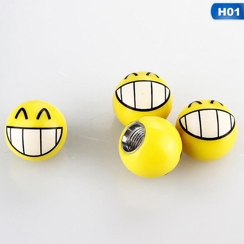 BZY 4 pcs Universal Motorcycle Bicycle Cap Tire Wheel Valve Stem Air