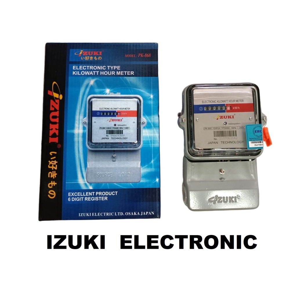IZUKI ELECTRIC METER ELECTRONIC TYPE ELECTRIC SUB METER Shopee