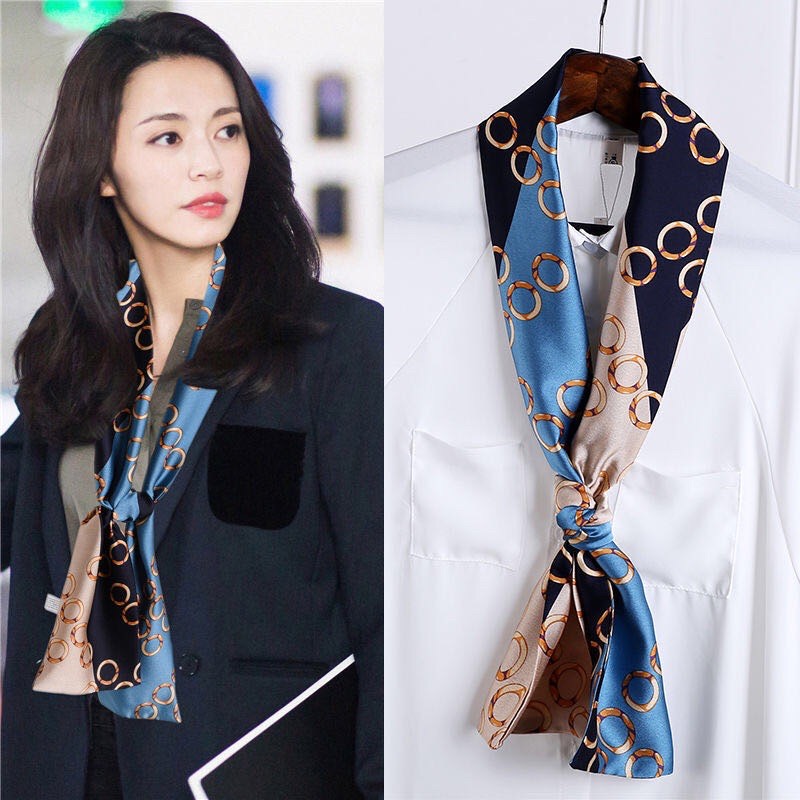 Womens necktie hot sale scarf