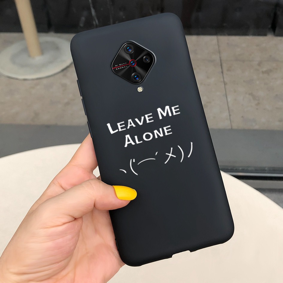 Soft Case Vivo S1 Pro 1920 Casing Cute Cactus Couple Love Heart