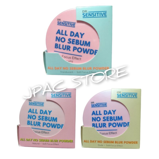 Dr Sensitive All Day No Sebum Blur Powder G Shopee Philippines