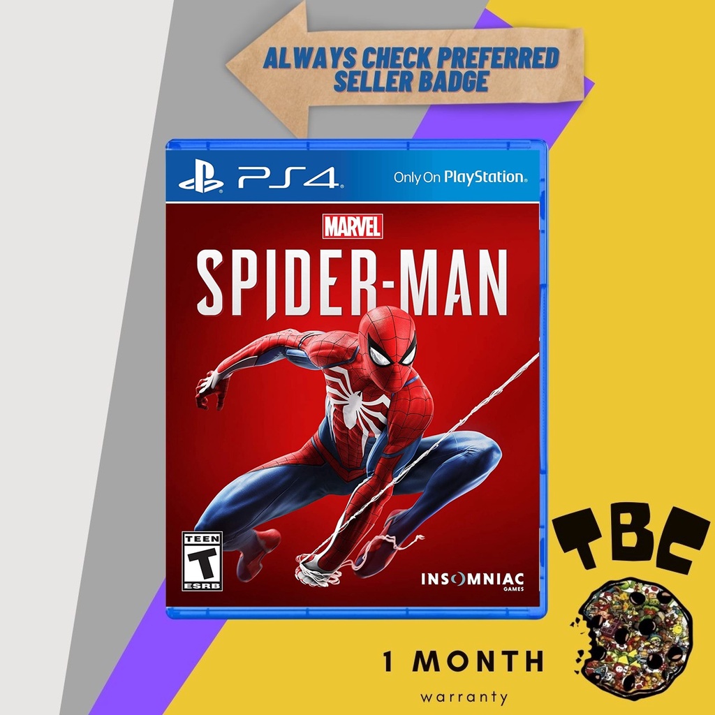 PS4 Spiderman Spider Man Playstation Shopee Philippines